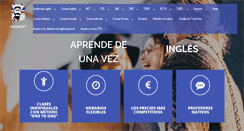 Desktop Screenshot of idiomas247.com